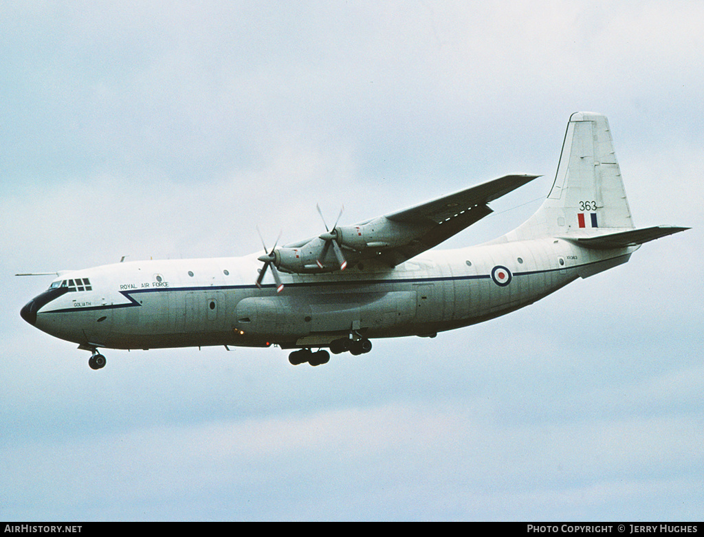 Aircraft Photo of XR363 | Short SC.5 Belfast C1 | UK - Air Force | AirHistory.net #99997