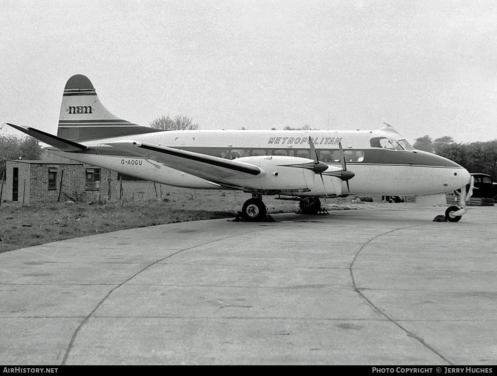 Aircraft Photo of G-AOGU | De Havilland D.H. 114 Heron 2E | Metropolitan Air Movements - MAM | AirHistory.net #100001