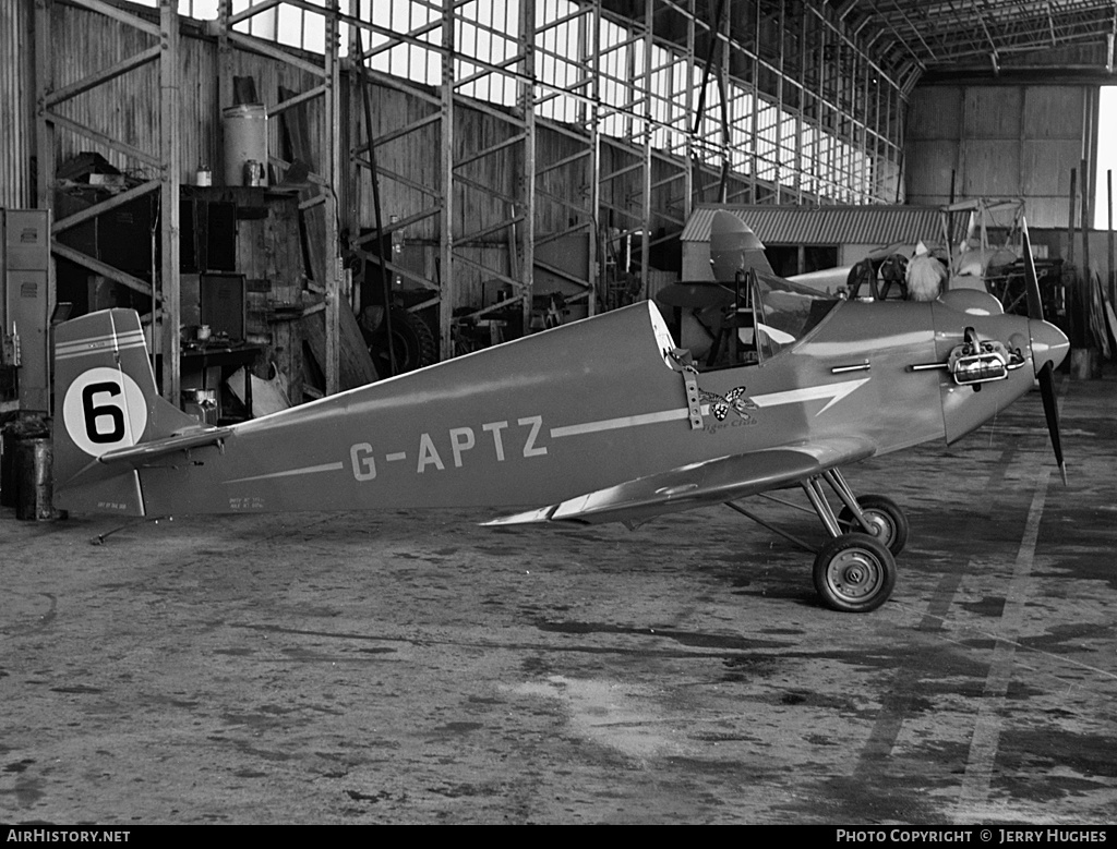 Aircraft Photo of G-APTZ | Druine D-31 Turbulent | AirHistory.net #100002