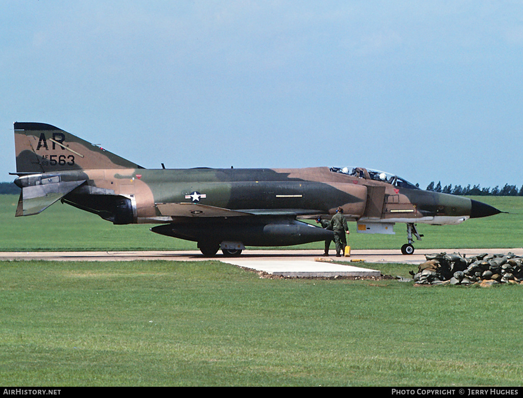 Aircraft Photo of 68-0563 / AF68-563 | McDonnell Douglas RF-4C Phantom II | USA - Air Force | AirHistory.net #100006