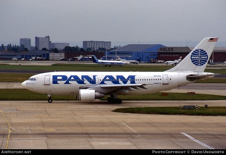 Aircraft Photo of N804PA | Airbus A310-222 | Pan American World Airways - Pan Am | AirHistory.net #100011