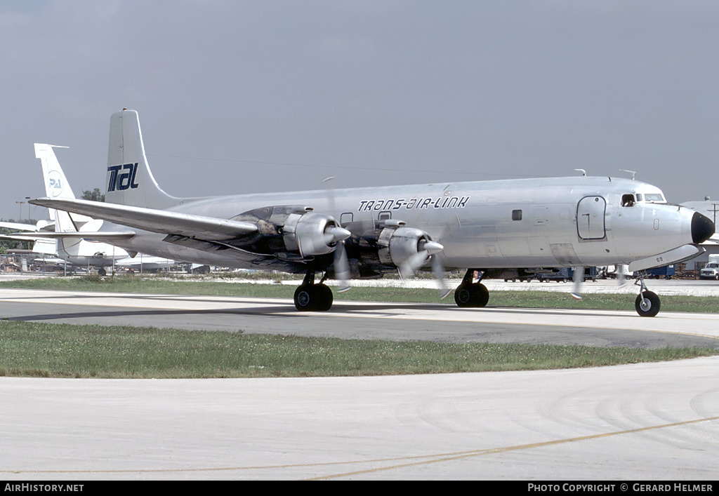 Aircraft Photo of N869TA | Douglas DC-7C(F) | Trans-Air-Link - TAL | AirHistory.net #100013