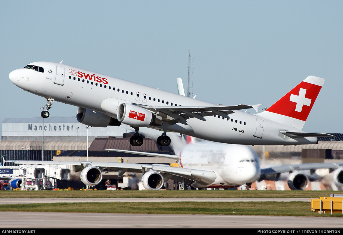 Aircraft Photo of HB-IJS | Airbus A320-214 | Swiss International Air Lines | AirHistory.net #100038