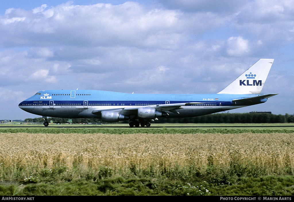 Aircraft Photo of PH-BUH | Boeing 747-206BM(SF/SUD) | KLM - Royal Dutch Airlines | AirHistory.net #100058