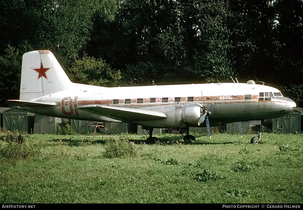 Aircraft Photo of 01 red | Ilyushin Il-14M | Russia - Air Force | AirHistory.net #100062