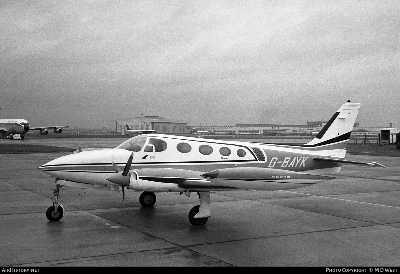 Aircraft Photo of G-BAYK | Cessna 340 | AirHistory.net #100069
