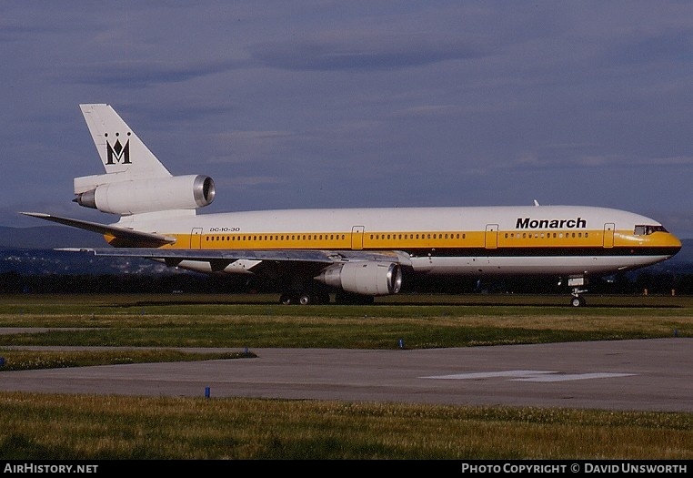 Aircraft Photo of G-DMCA | McDonnell Douglas DC-10-30 | Monarch Airlines | AirHistory.net #100080