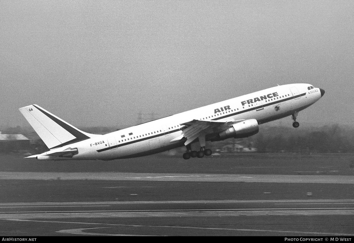 Aircraft Photo of F-BVGA | Airbus A300B2-1C | Air France | AirHistory.net #100091