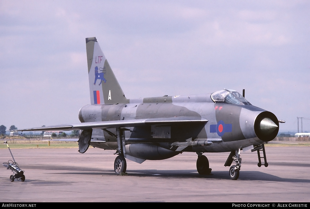 Aircraft Photo of XP749 | English Electric Lightning F3 | UK - Air Force | AirHistory.net #100099