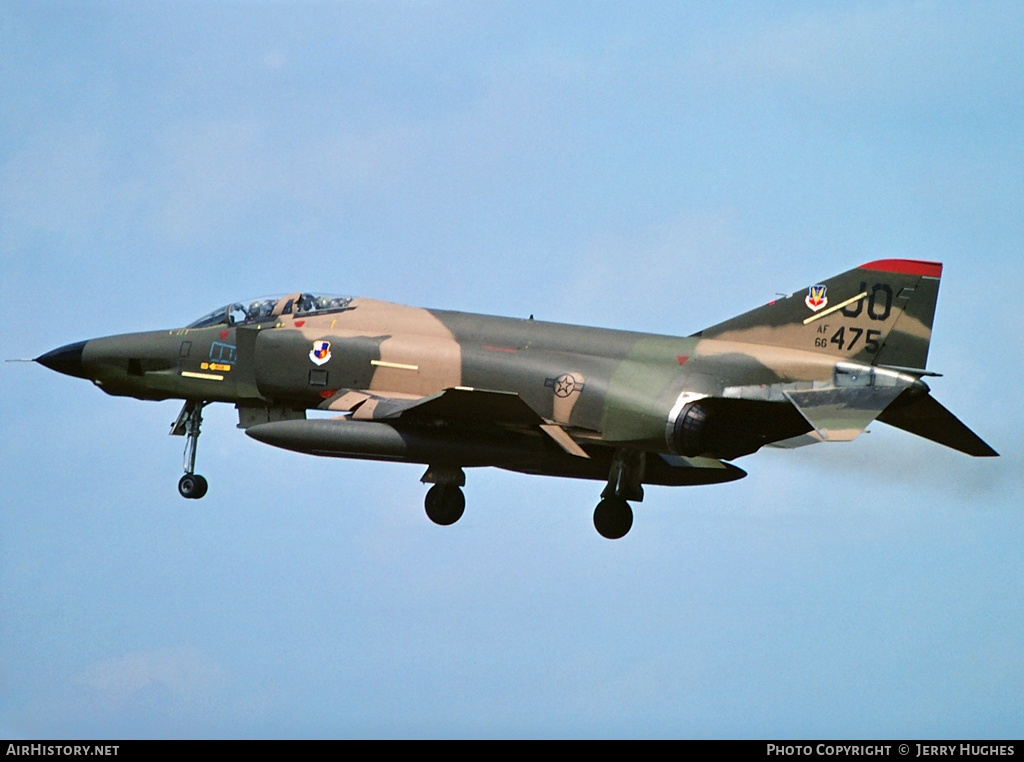 Aircraft Photo of 66-0475 / AF66-475 | McDonnell RF-4C Phantom II | USA - Air Force | AirHistory.net #100100