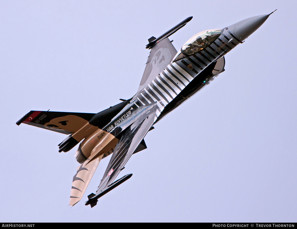 Aircraft Photo of 91-0011 | General Dynamics F-16CG Night Falcon | Turkey - Air Force | AirHistory.net #100127