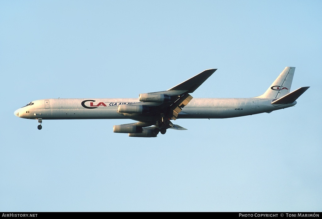 Aircraft Photo of N345JW | McDonnell Douglas DC-8-63(F) | CLA Air Transport | AirHistory.net #100136