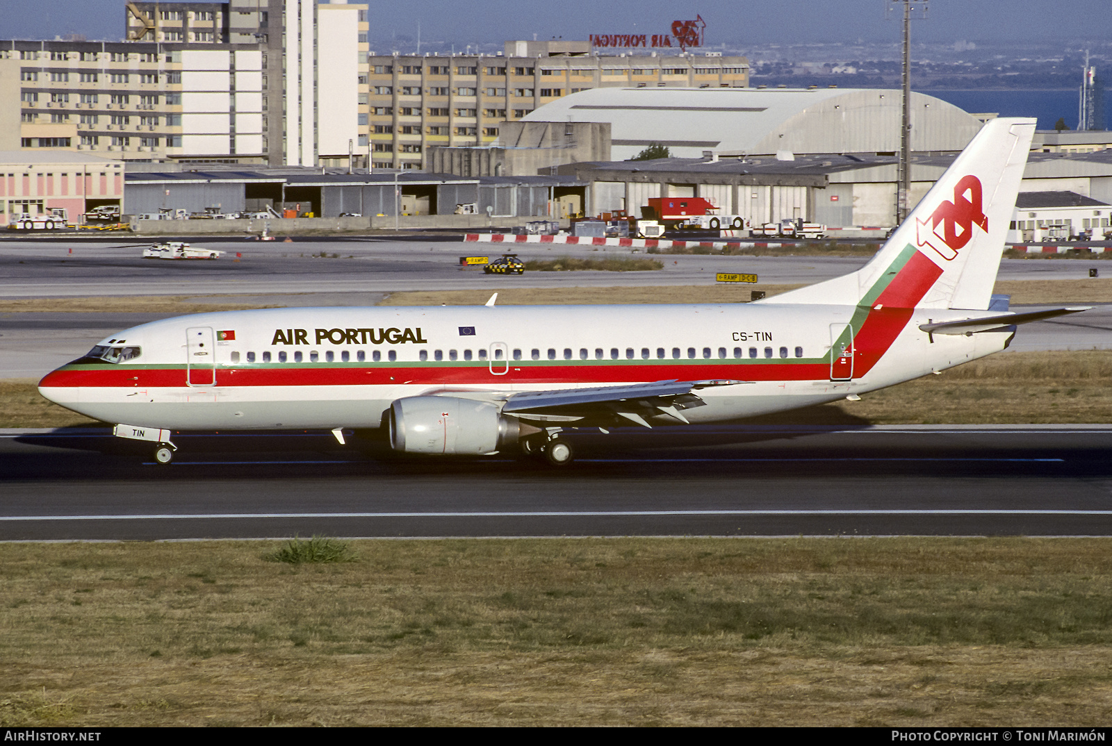 Aircraft Photo of CS-TIN | Boeing 737-33A | TAP Air Portugal | AirHistory.net #100140