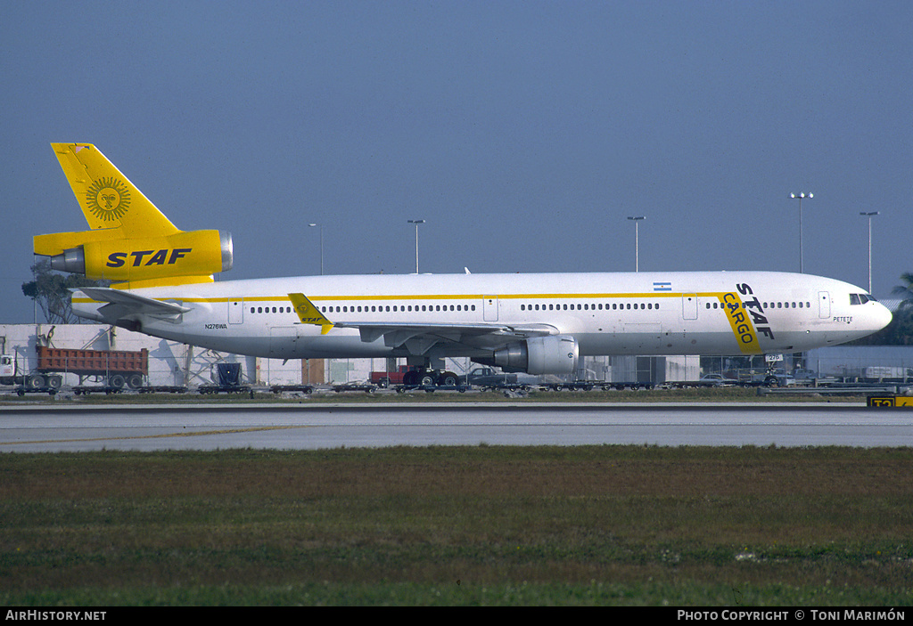 Aircraft Photo of N276WA | McDonnell Douglas MD-11CF | STAF Cargo | AirHistory.net #100141