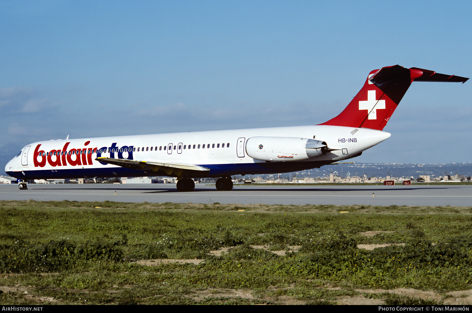 Aircraft Photo of HB-INB | McDonnell Douglas MD-81 (DC-9-81) | BalairCTA | AirHistory.net #100144