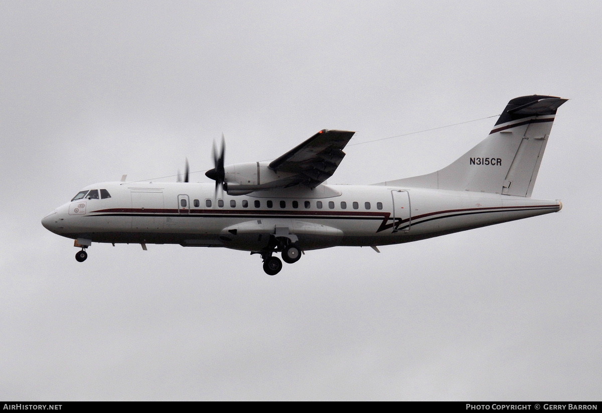 Aircraft Photo of N315CR | ATR ATR-42-320 | Blue Ridge Aero Services | AirHistory.net