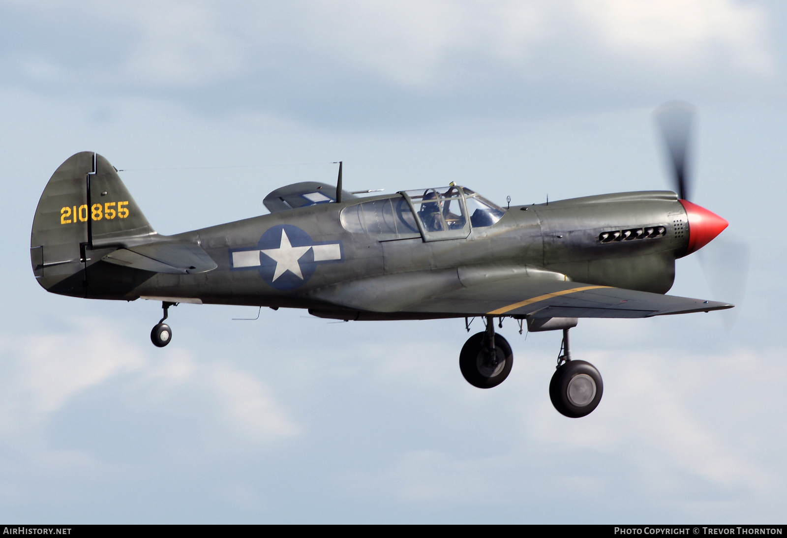 Aircraft Photo of G-KITT / 210855 | Curtiss P-40M Warhawk | USA - Air Force | AirHistory.net #100153