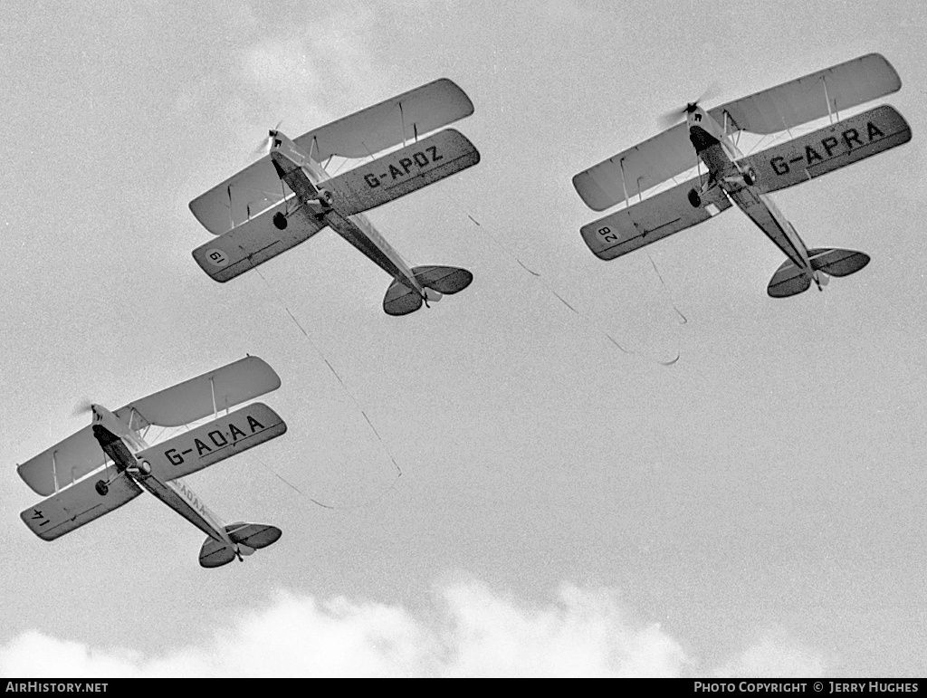 Aircraft Photo of G-APDZ | De Havilland D.H. 82A Tiger Moth II | The Tiger Club | AirHistory.net #100155
