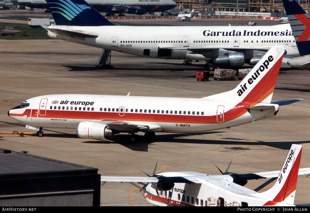 Aircraft Photo of G-BMTH | Boeing 737-3S3 | Air Europe | AirHistory.net #100157