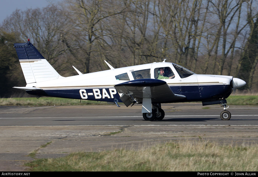 Aircraft Photo of G-BAPW | Piper PA-28R-180 Cherokee Arrow | AirHistory.net #100158