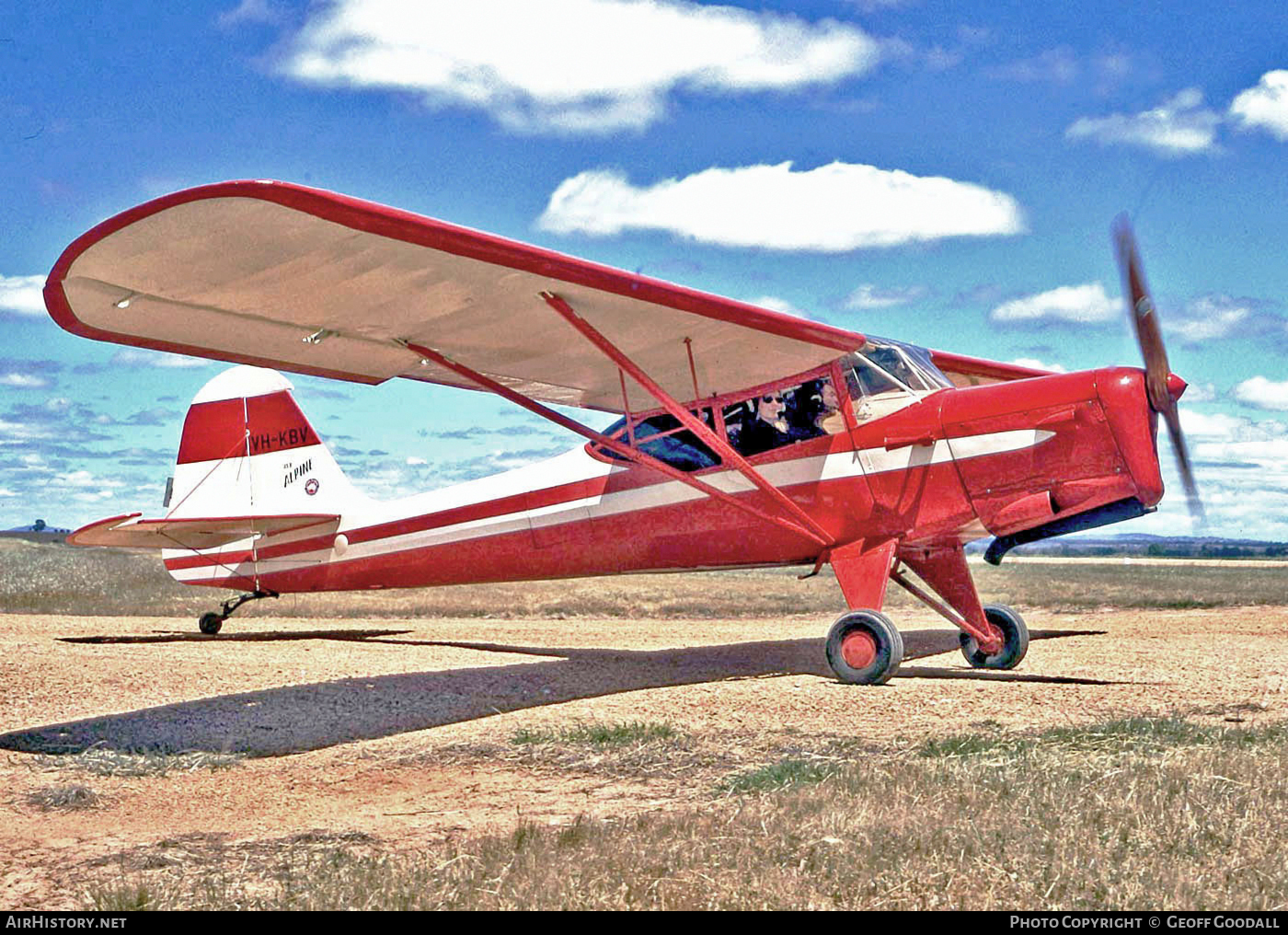 Aircraft Photo of VH-KBV | Auster J-5R Alpine | AirHistory.net #100175