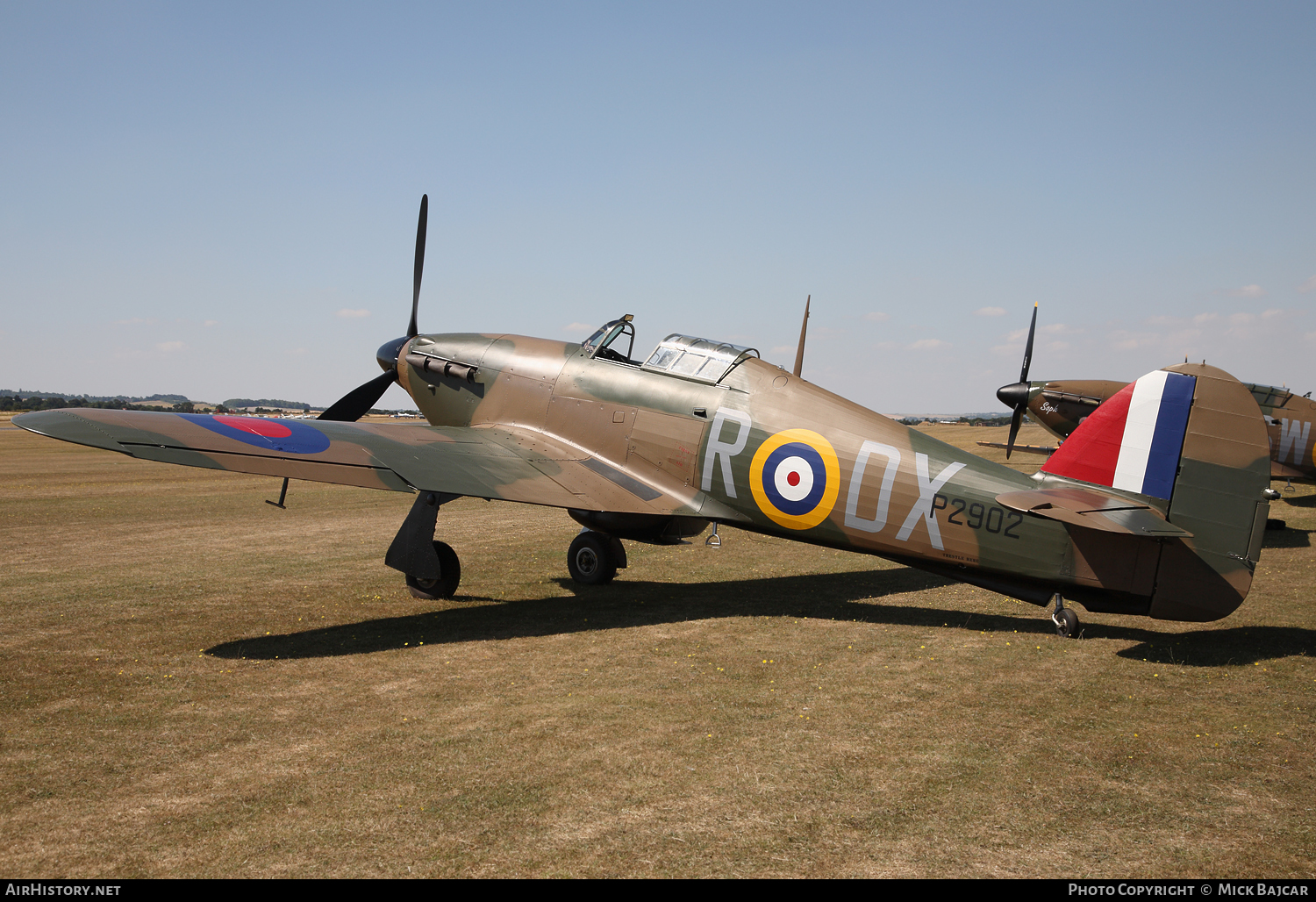 Aircraft Photo of G-ROBT / P2902 | Hawker Hurricane Mk1 | UK - Air Force | AirHistory.net #100199