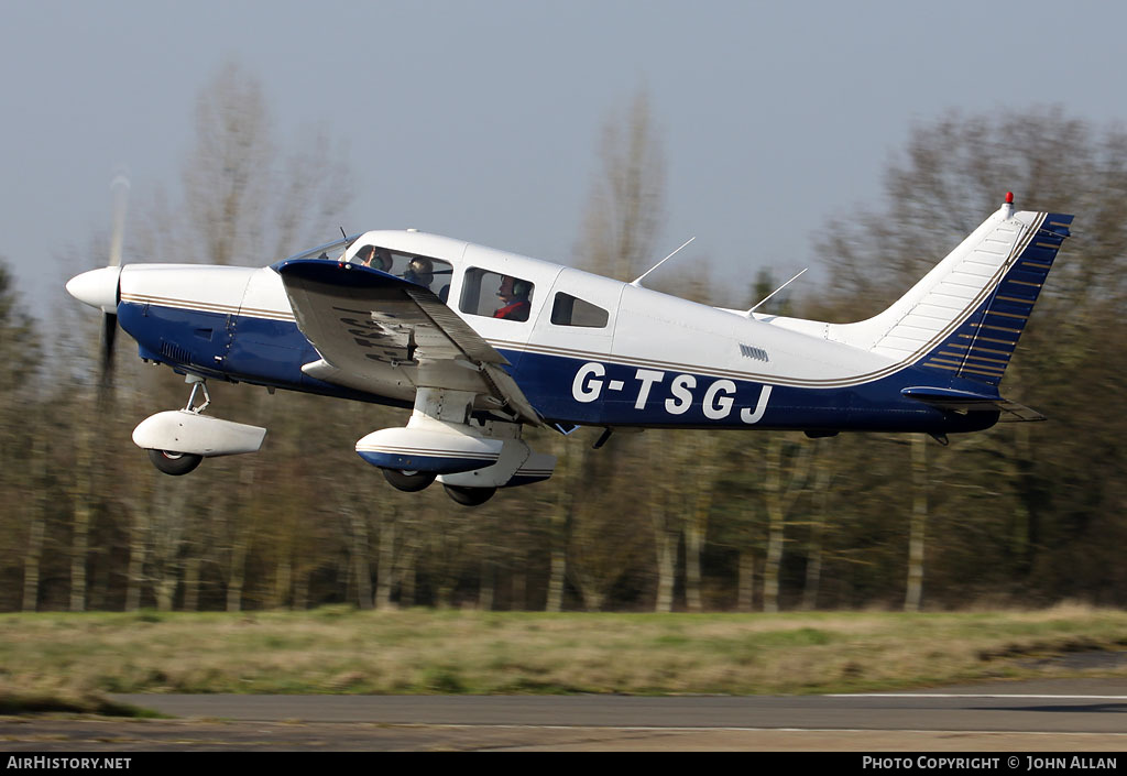 Aircraft Photo of G-TSGJ | Piper PA-28-181 Cherokee Archer II | AirHistory.net #100200