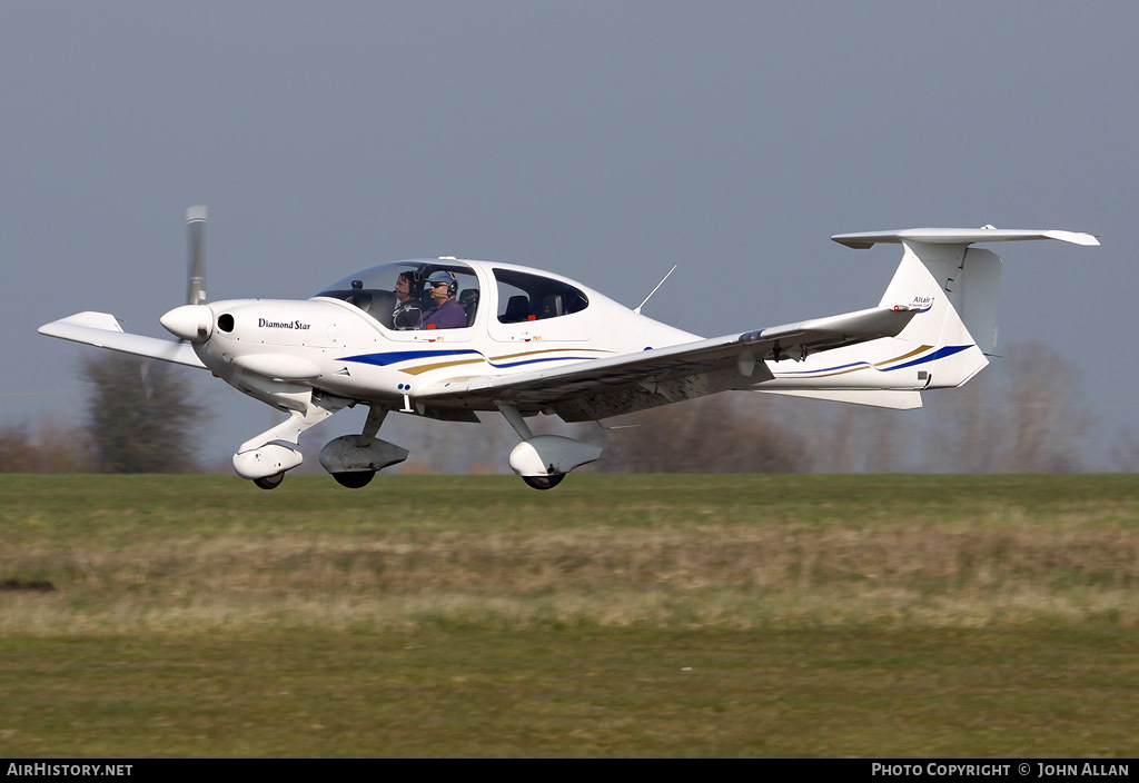 Aircraft Photo of G-ZANY | Diamond DA40D Diamond Star TDI | Altair Aviation | AirHistory.net #100204