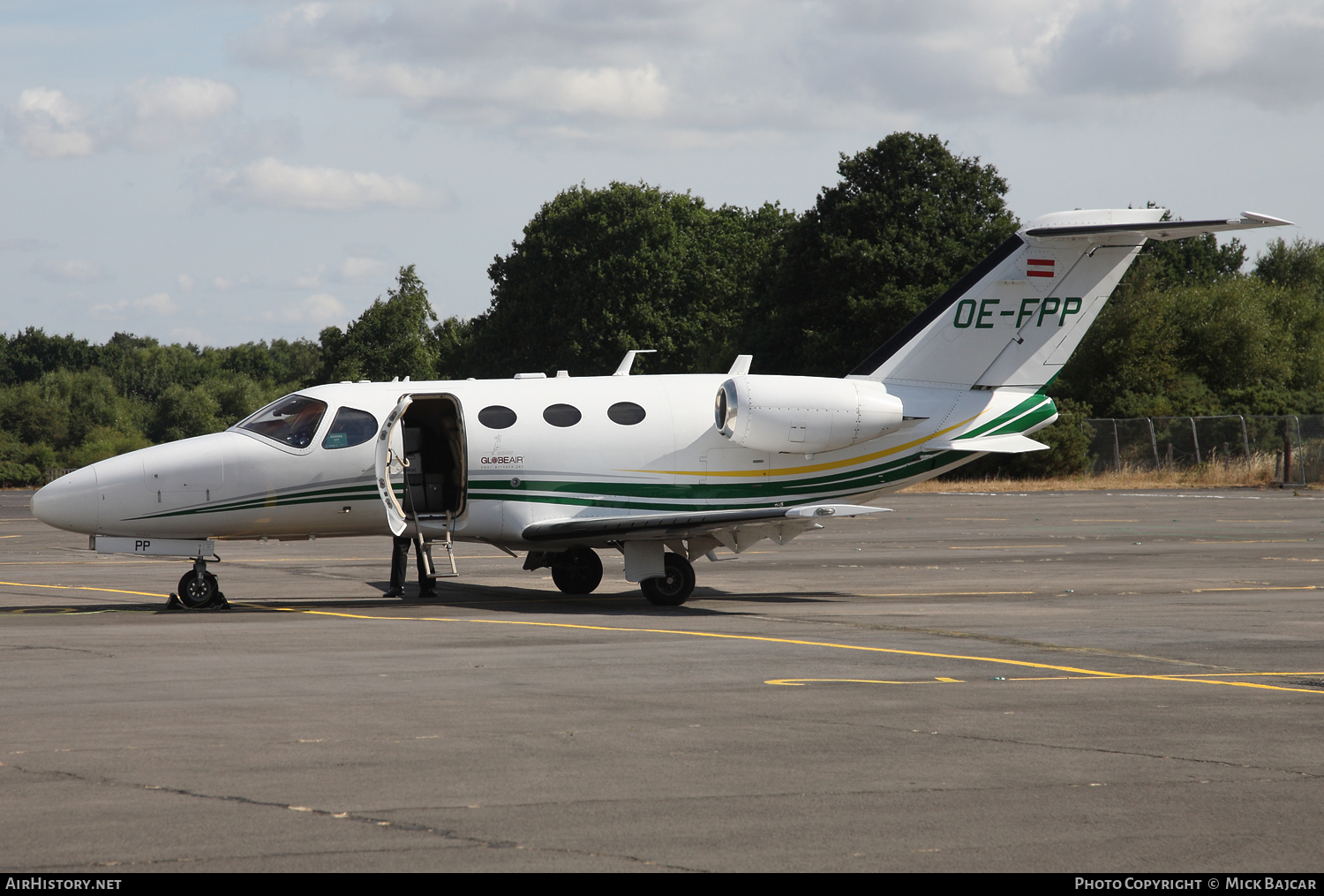 Aircraft Photo of OE-FPP | Cessna 510 Citation Mustang | GlobeAir | AirHistory.net #100207