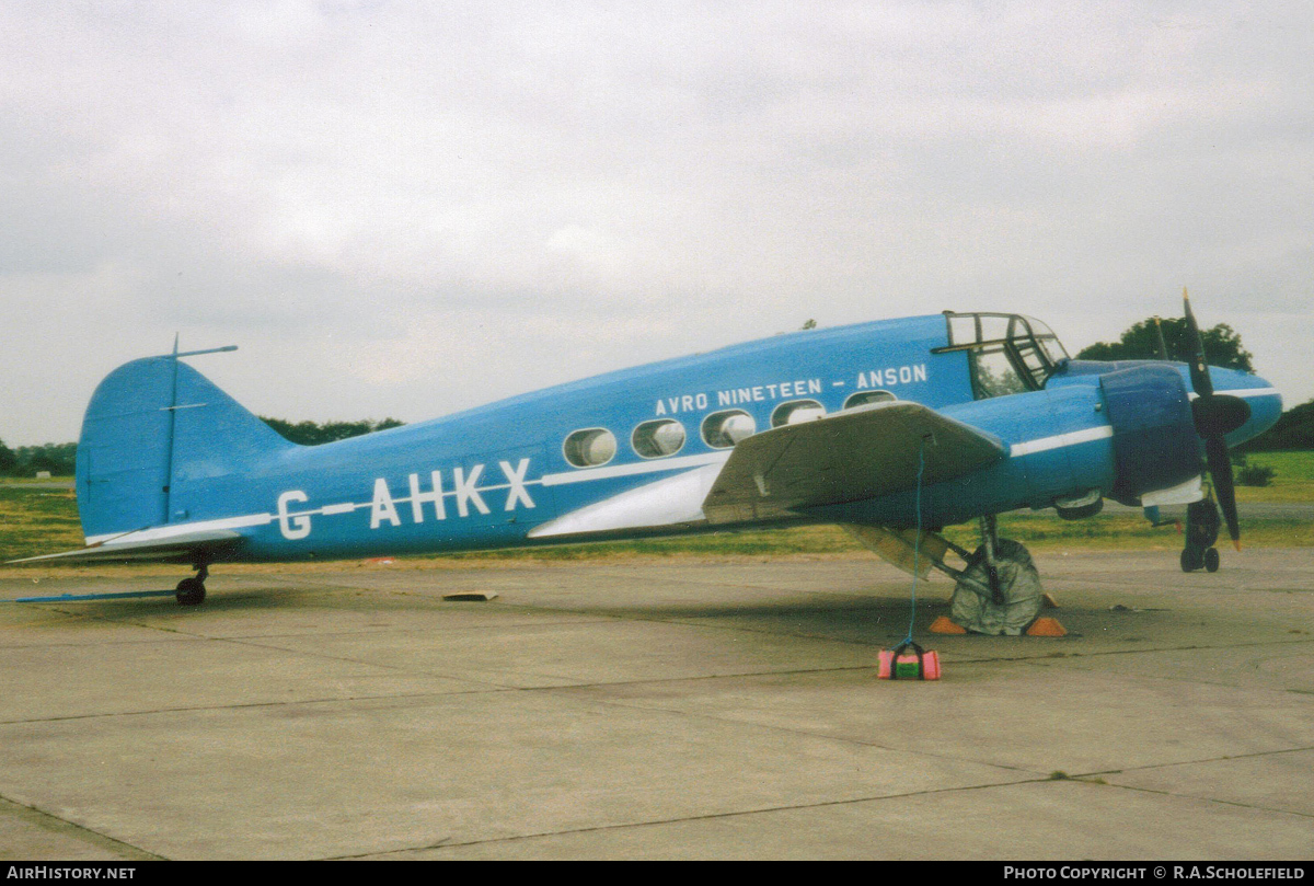 Aircraft Photo of G-AHKX | Avro 652A Nineteen Srs.2 | British Aerospace | AirHistory.net #100216