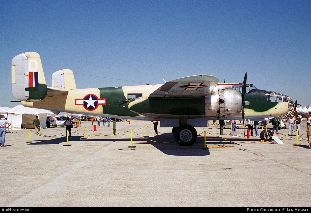 Aircraft Photo of F-AZID | North American B-25J Mitchell | USA - Air Force | AirHistory.net #100224