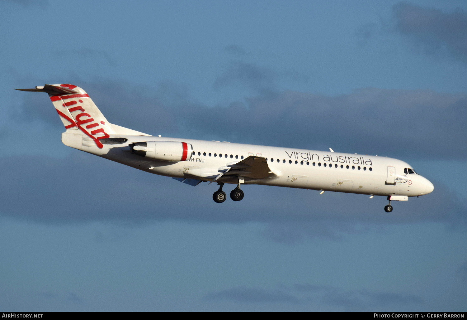 Aircraft Photo of VH-FNJ | Fokker 100 (F28-0100) | Virgin Australia Regional Airlines | AirHistory.net #100234