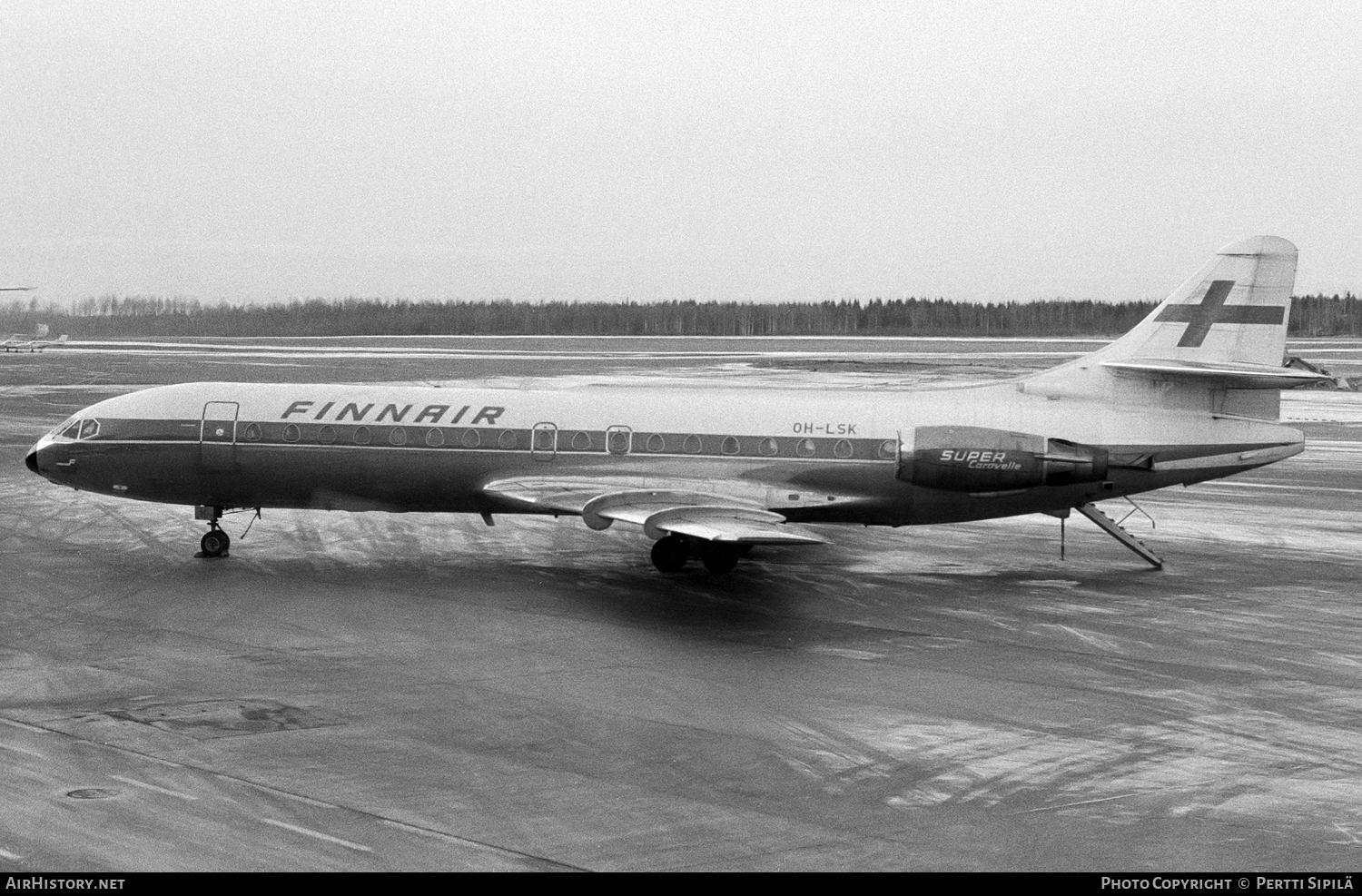 Aircraft Photo of OH-LSK | Sud SE-210 Caravelle 10B3 Super B | Finnair | AirHistory.net #100240