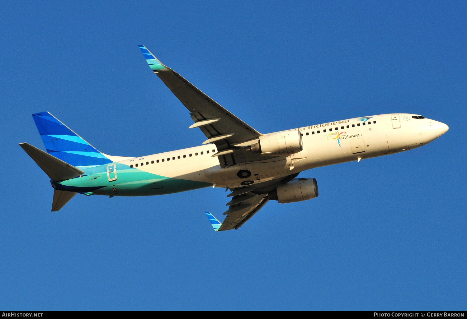 Aircraft Photo of PK-GMI | Boeing 737-8U3 | Garuda Indonesia | AirHistory.net #100245