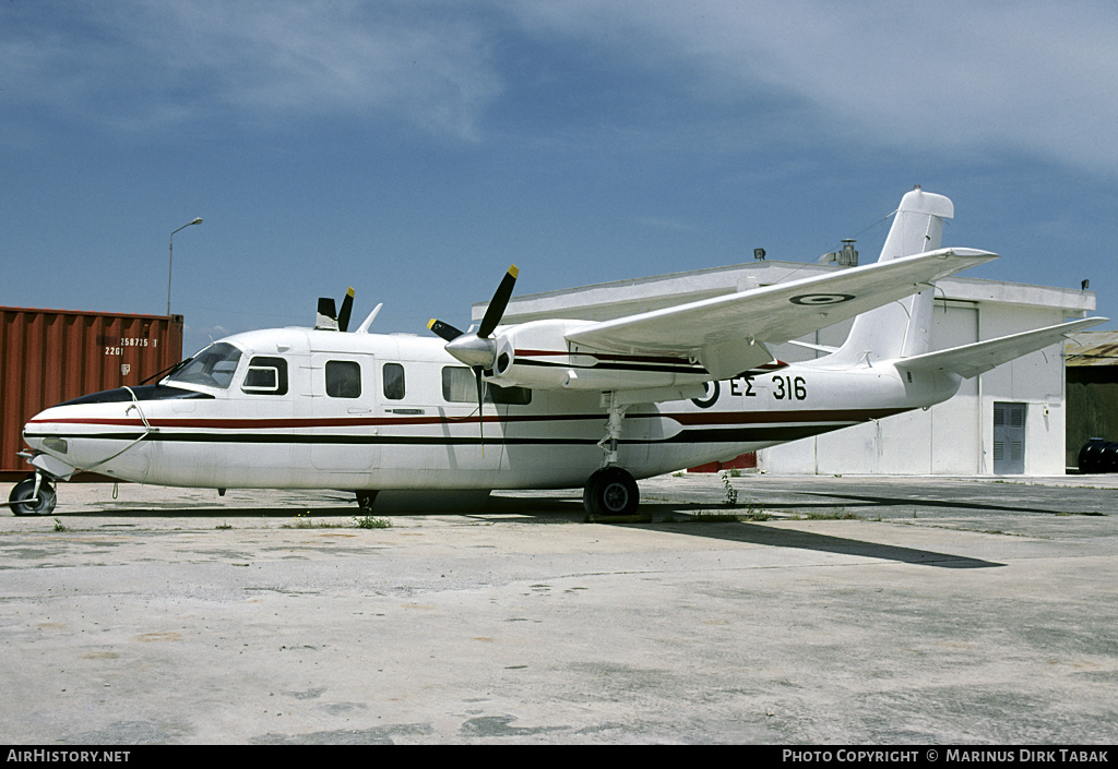 Aircraft Photo of ES316 | Aero Commander 680FL Grand Commander | Greece - Army | AirHistory.net #100252