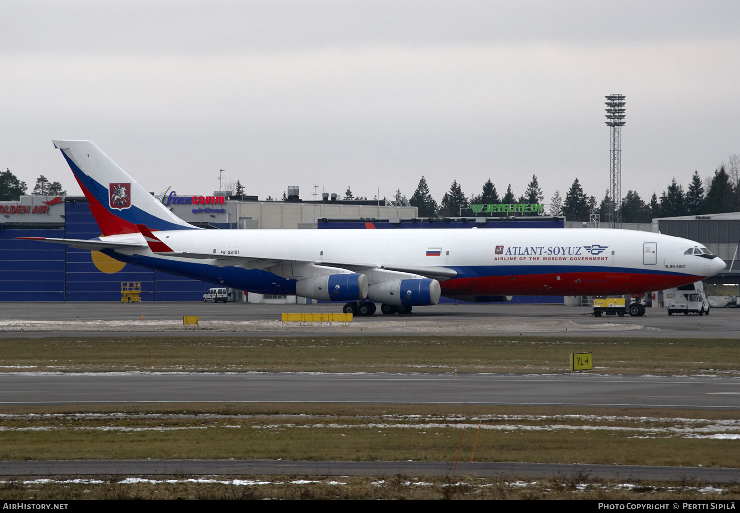 Aircraft Photo of RA-96101 | Ilyushin Il-96-400T | Atlant-Soyuz Airlines | AirHistory.net #100254