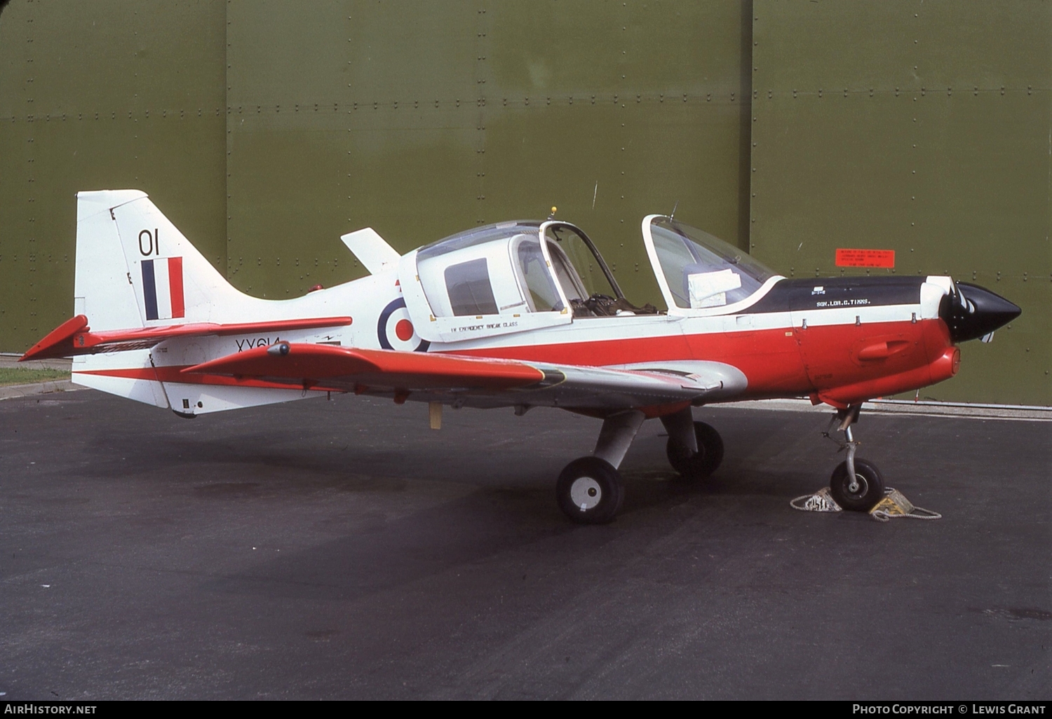 Aircraft Photo of XX614 | Scottish Aviation Bulldog T1 | UK - Air Force | AirHistory.net #100256