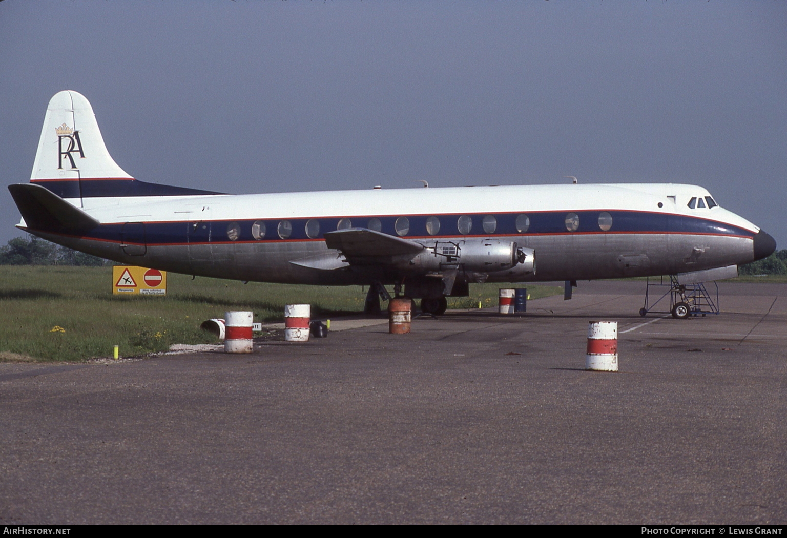 Aircraft Photo of G-CSZB | Vickers 807 Viscount | Royal American Airways | AirHistory.net #100261