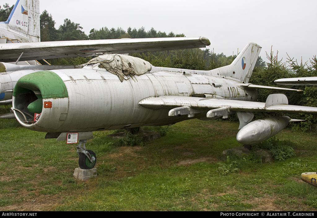 Aircraft Photo of 1104 | Mikoyan-Gurevich MiG-19PM | Czechoslovakia - Air Force | AirHistory.net #100288