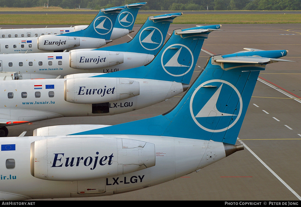 Aircraft Photo of LX-LGY | Embraer ERJ-145LU (EMB-145LU) | Luxair | AirHistory.net #100292