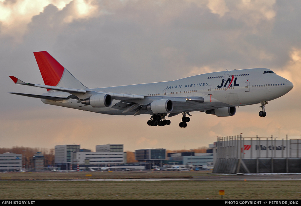 Aircraft Photo of JA8082 | Boeing 747-446 | Japan Airlines - JAL | AirHistory.net #100293