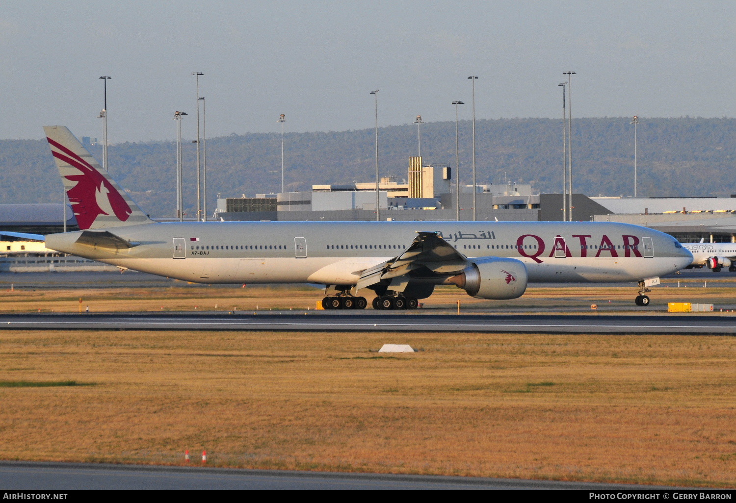 Aircraft Photo of A7-BAJ | Boeing 777-3DZ/ER | Qatar Airways | AirHistory.net #100315