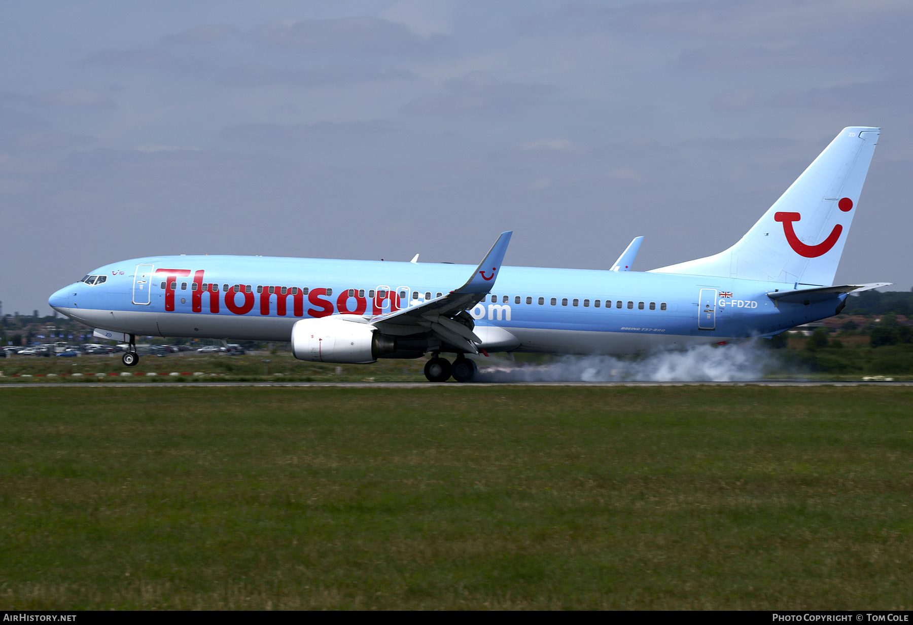 Aircraft Photo of G-FDZD | Boeing 737-8K5 | Thomson Airways | AirHistory.net #100320