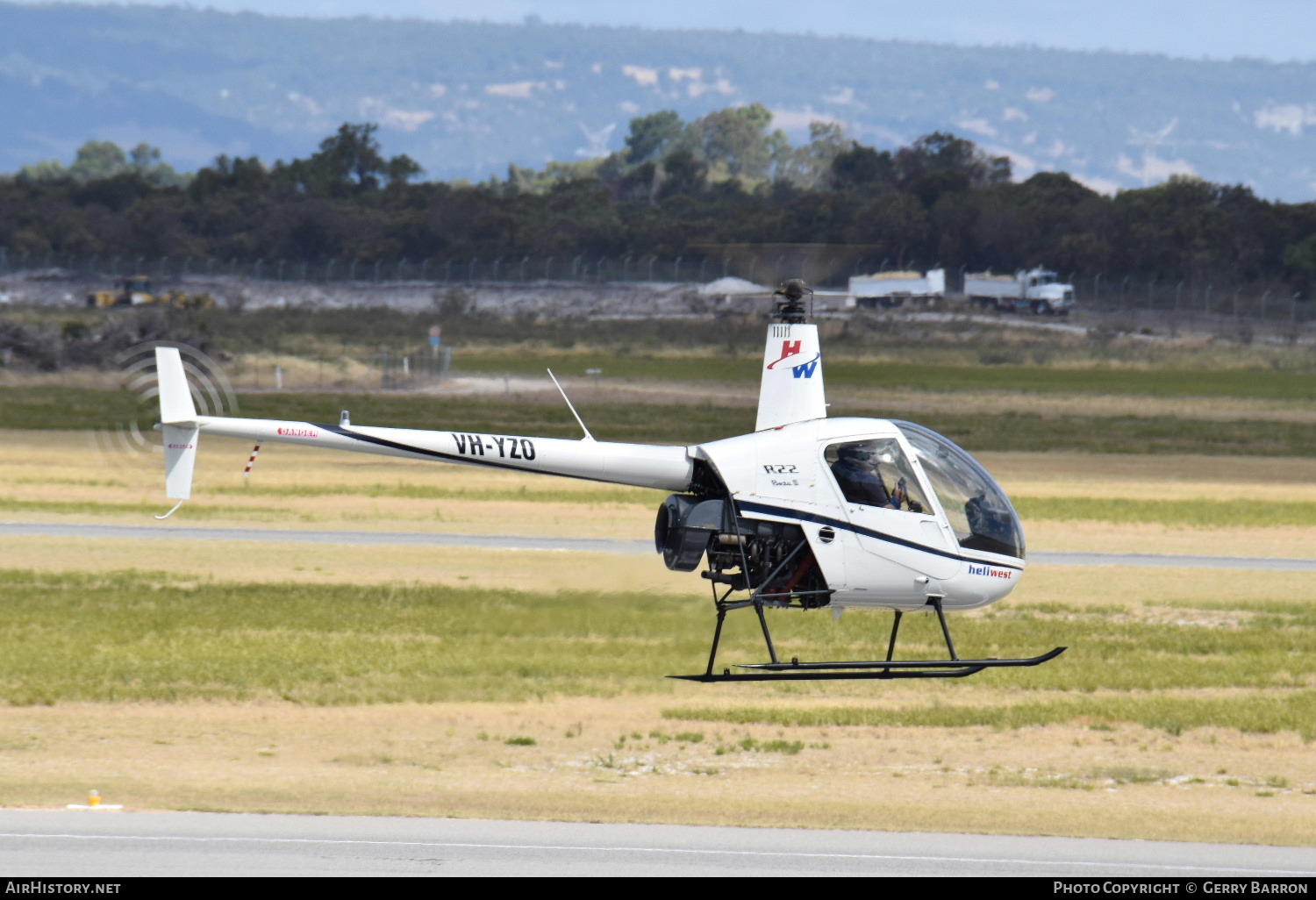 Aircraft Photo of VH-YZO | Robinson R-22 Beta | Heliwest | AirHistory.net #100339