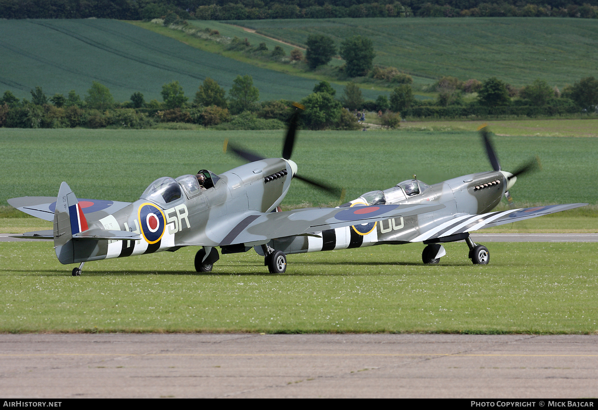 Aircraft Photo of G-CCCA / PV202 | Supermarine 509 Spitfire T9C | UK - Air Force | AirHistory.net #100348