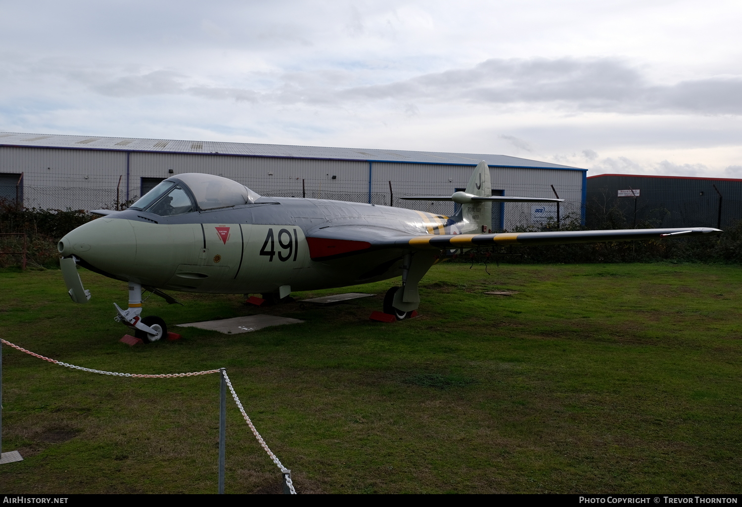 Aircraft Photo of WV797 | Hawker Sea Hawk FGA6 | UK - Navy | AirHistory.net #100350