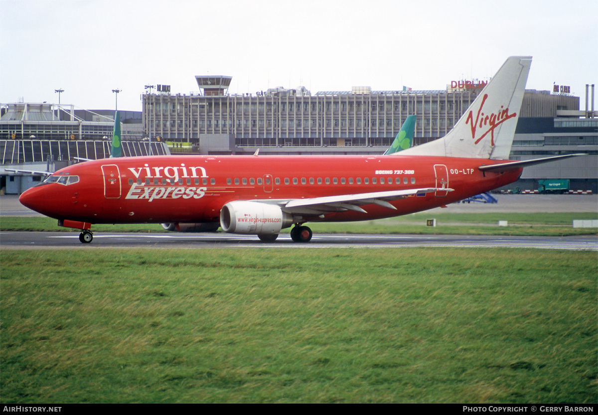 Aircraft Photo of OO-LTP | Boeing 737-33A | Virgin Express | AirHistory.net #100364
