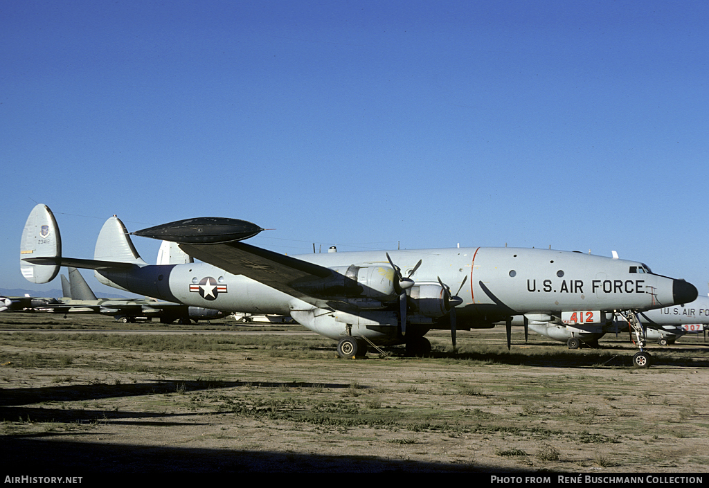 Aircraft Photo of 52-3412 / 23412 | Lockheed EC-121T Warning Star | USA - Air Force | AirHistory.net #100372