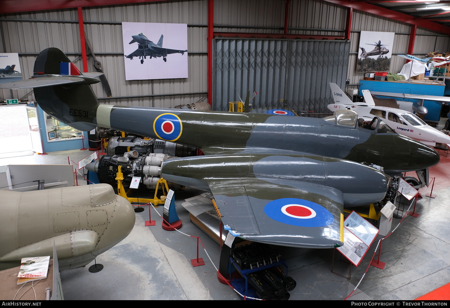 Aircraft Photo of EE531 | Gloster Meteor F4 | UK - Air Force | AirHistory.net #100387