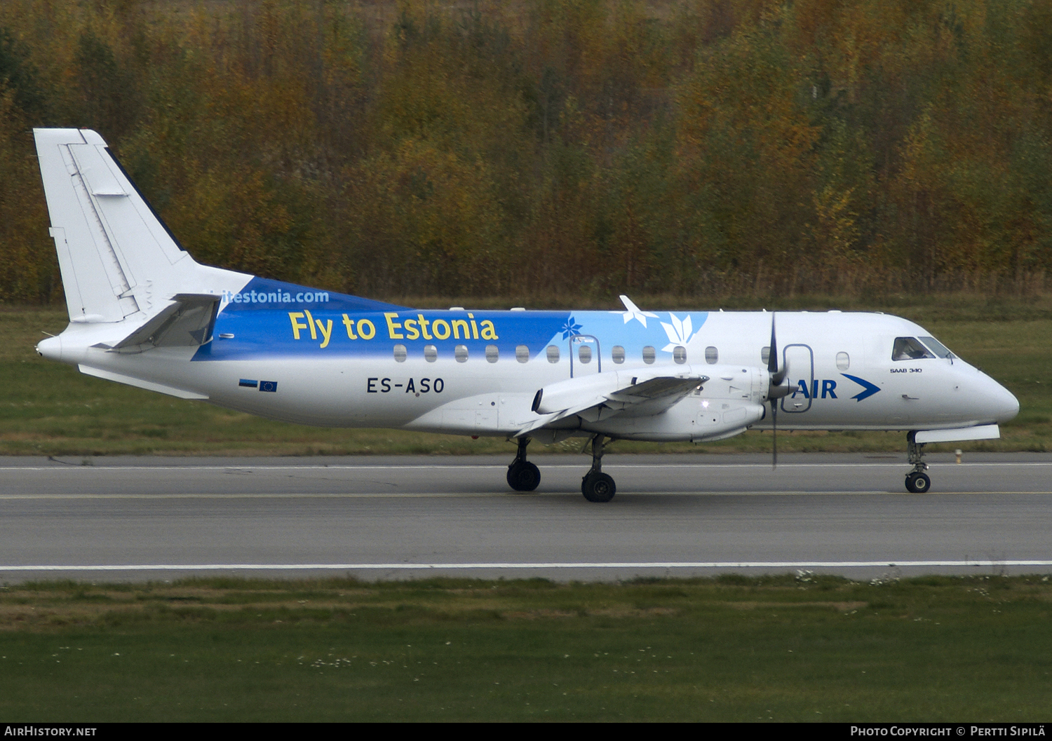 Aircraft Photo of ES-ASO | Saab 340B | Estonian Air | AirHistory.net #100391